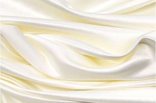 Свадебный сатин (прокатный атлас), молоко, Китай