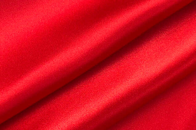 Свадебный сатин (корсетный атлас), красный, Тайвань 1
