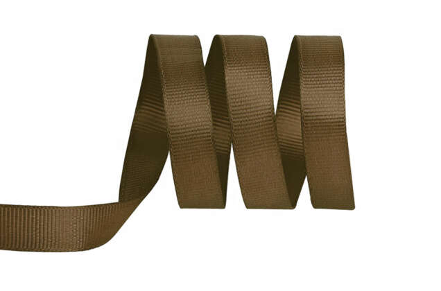 Лента репсовая MagicHobby 12 мм, коричневая (814)