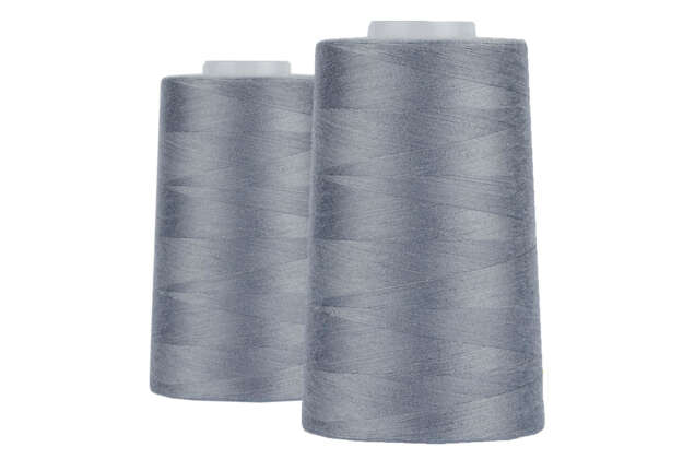 Нитки бытовые MAXag basic, 50/2, 5000 ярдов, серые (224)