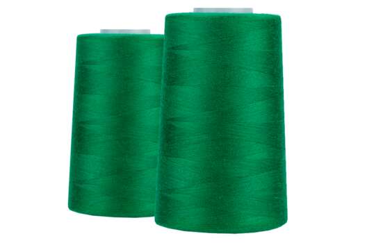 Нитки бытовые MAXag basic, 50/2, 5000 ярдов, зеленые (431)