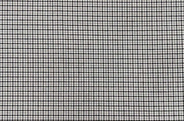 Рубашечная фланель (фуле) 100% хлопок, Клетка мелкая светло-серая, Турция 5