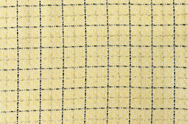 Костюмный Твид в стиле Шанель, желтый, Турция 6