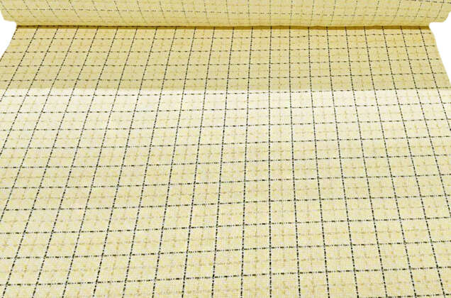 Костюмный Твид в стиле Шанель, желтый, Турция 7