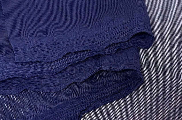 Сетка стрейч, темно-синяя (061), 80 гр/м2 3