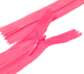 Молния потайная, 60 см цвет: розовый