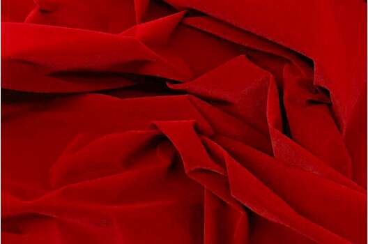 Бархат сувенирный, красный