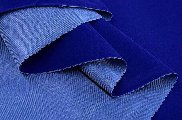 Бархат сувенирный, синий василек 1