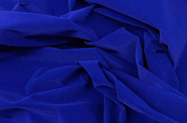 Бархат сувенирный, синий василек 2