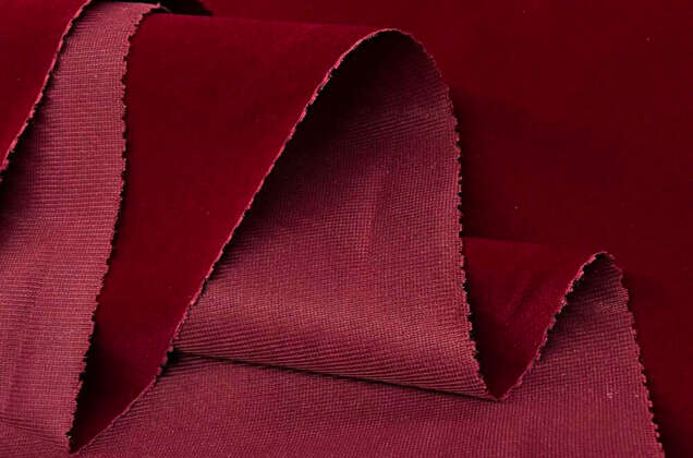 Бархат сувенирный, бордовый 1