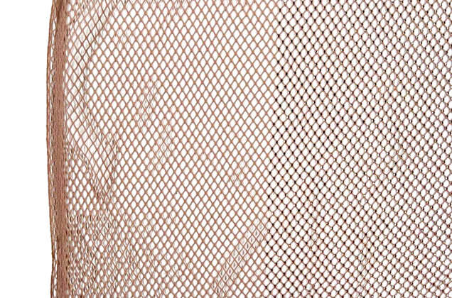 Сетка трикотажная со стразами, бежевая, 140 см 5