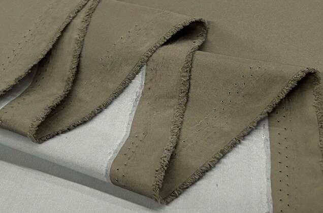 Плащевая ткань CONSTANTA, светлый хаки (8078) 3