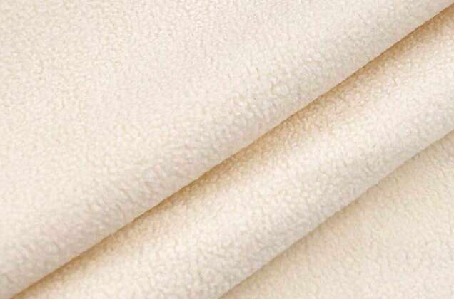 Флис двусторонний, молочный (F103) 3