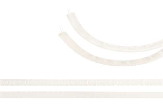 Лента тоннельная 10 мм, сумрачно-белая (F102)