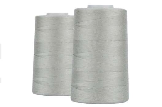 Нитки бытовые MAXag basic, 50/2, 5000 ярдов, светло-серые (213)