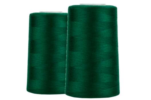 Нитки бытовые MAXag basic, 50/2, 5000 ярдов, темно-зеленые (437)