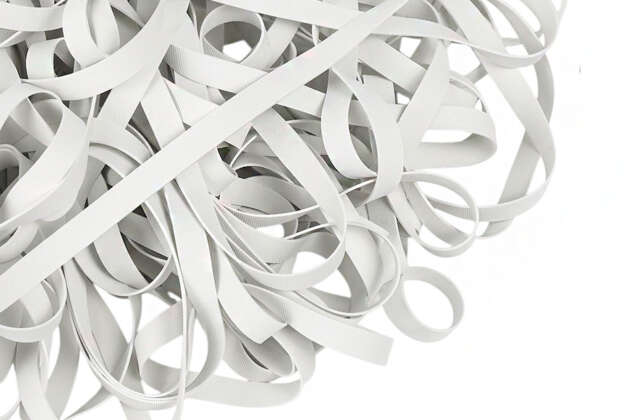 Резинка латексная рифленая без талька 7 мм, белая