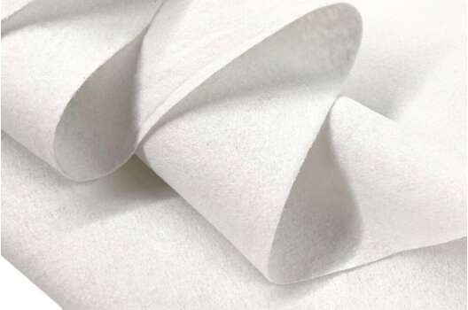 Фетр мягкий 1 мм, белый