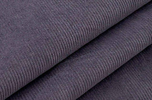 Вельвет 100% хлопок, серый, 140 см 2