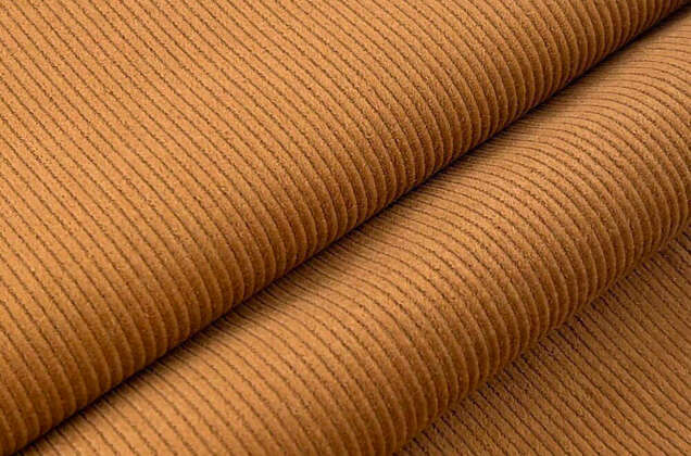 Вельвет 100% хлопок, рыжий, 140 см 2