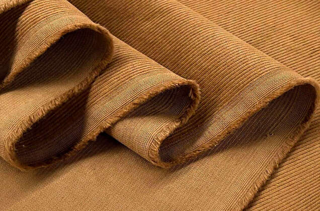 Вельвет 100% хлопок, рыжий, 140 см 4