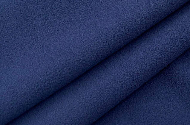 Флис двусторонний, темно-синий (F330) 3