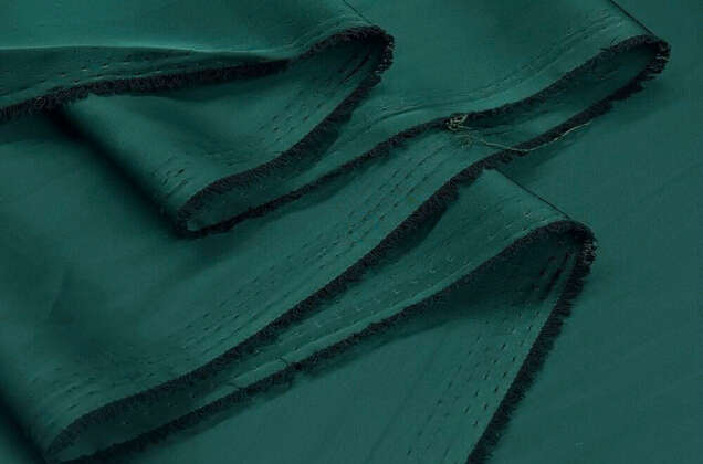 Двойной Армани Шелк, темно-зеленый 4