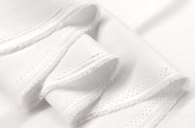 Русский сатин, белый 3