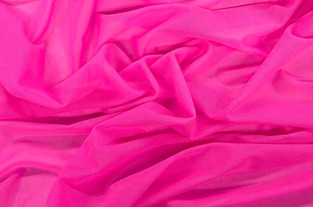 Сетка стрейч TINCA, розовый неон 1