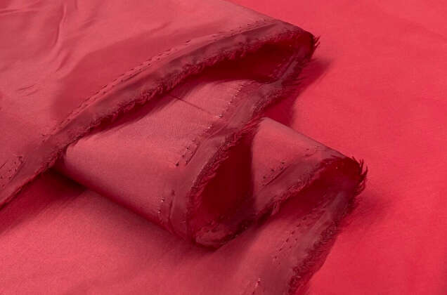 Подкладка нейлон, рубиновый 2