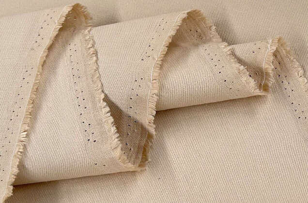 Лен костюмный с хлопком 19С308 (354), светло-бежевый 3