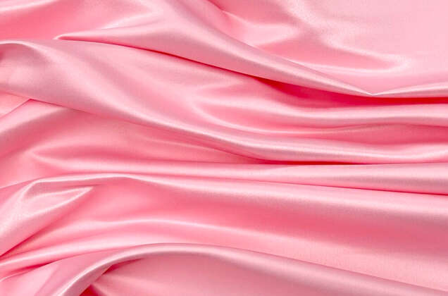Свадебный сатин (прокатный атлас), розовый, Китай