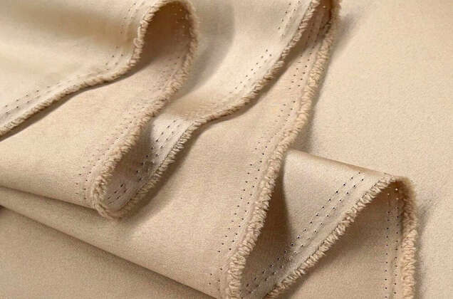 Свадебный сатин (прокатный атлас), светлое золото, Китай 3