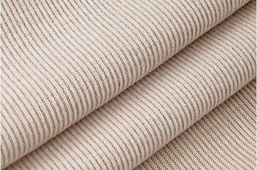 Трикотаж с вискозой ворсовый, пастельно-бежевый (308)