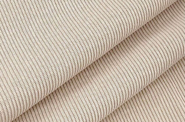 Трикотаж с вискозой ворсовый, пастельно-бежевый (308) 4