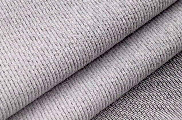 Трикотаж с вискозой ворсовый, дымчато-серый (310)