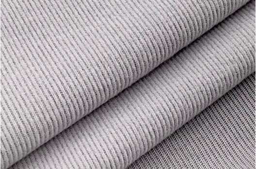 Трикотаж с вискозой ворсовый, дымчато-серый (310)