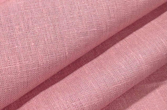 Лен костюмный 09С52 (561), розовый