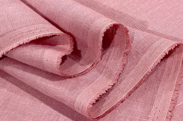 Лен костюмный 09С52 (561), розовый 3