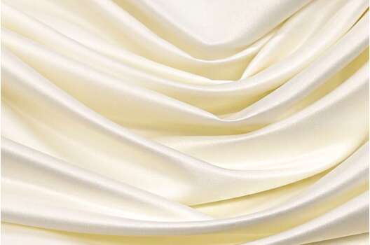 Свадебный сатин матовый AKSOY, экрю, 160 см, Турция