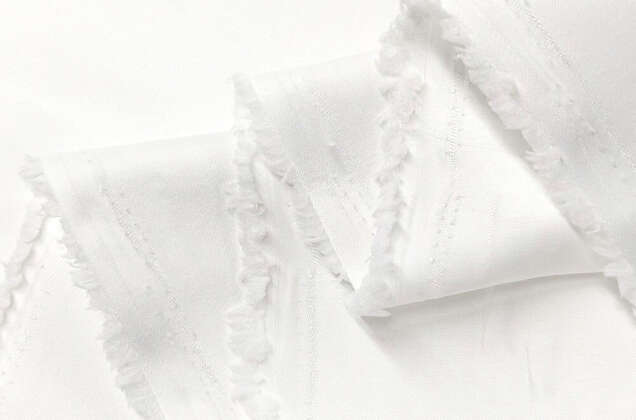 Свадебный сатин матовый AKSOY, молоко, 320 см, Турция 3