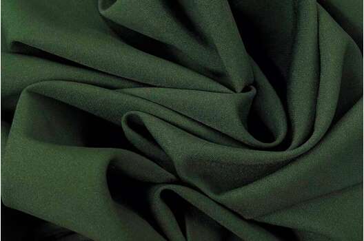 Габардин Фуа [Fuhua] темно-зеленый, арт.327М
