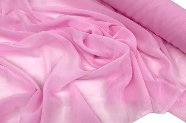 Шифон light, розовый 1