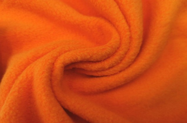 Флис, оранжевый
