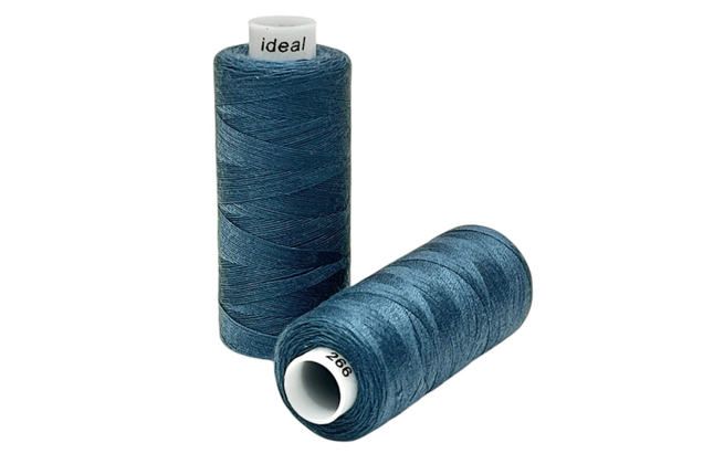 Нитки бытовые IDEAL, 40/2, цвет 266 синий