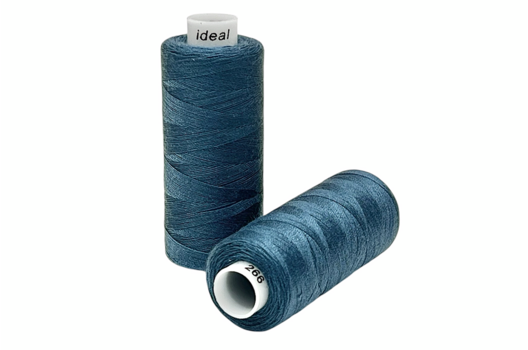 Нитки бытовые IDEAL, 40/2, цвет 266 синий