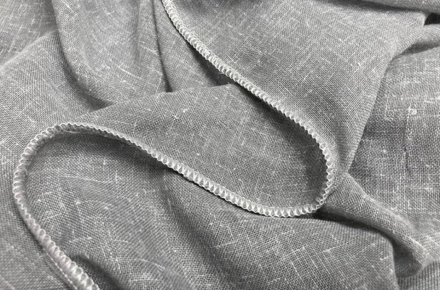 Тюль серии Siena с утяжелителем, серый, 300 см, Турция 2