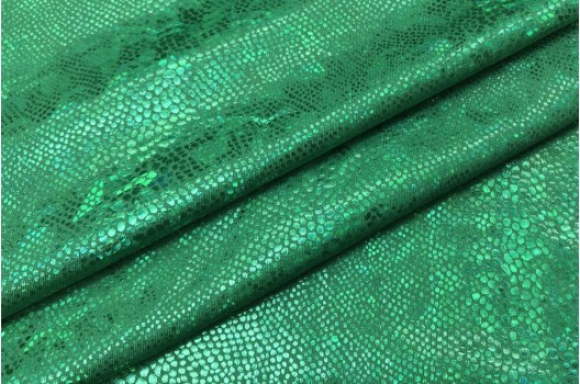 Голограмма диско на масле, зеленый