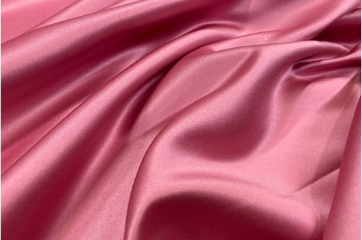 Свадебный сатин, темно-розовый