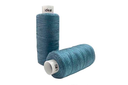 Нитки бытовые IDEAL, 40/2, цвет 521 серо-голубые